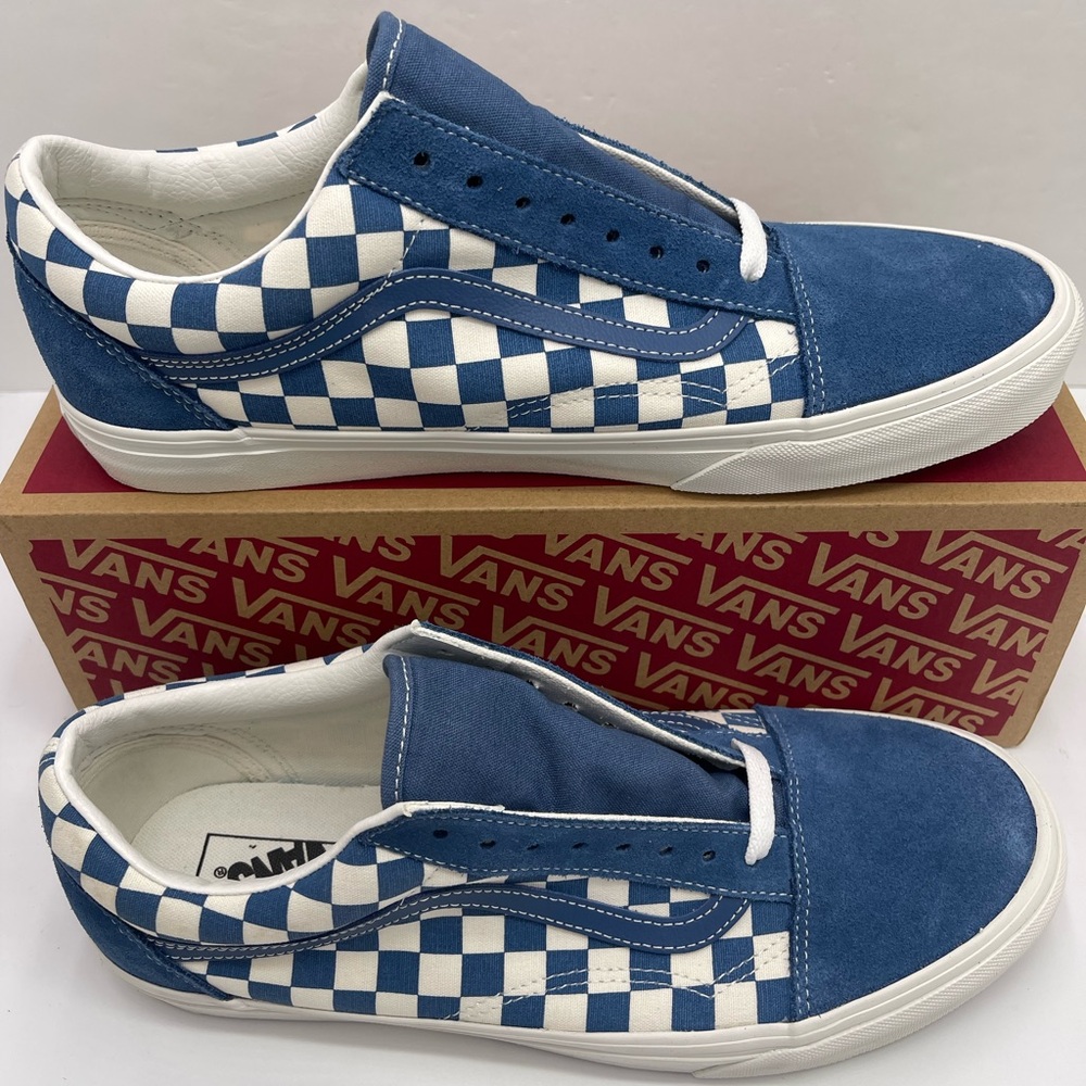 Vans WMNS Old Skool
Checkerboard Navy/White
VN000D7ZNUT Sneakers - Picture 5 of 16